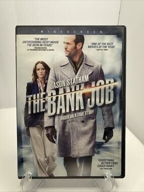 The Bank Job DVD Widescreen Jason Statham Based On A True Story Saffron Burrows